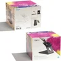 TooQ Soporte de Mesa y Pared para Tablet o Marco Antirrobo TQATWM3401-B, Negro, VESA 75x75, Compatible hasta 3 kg, Material Acero
